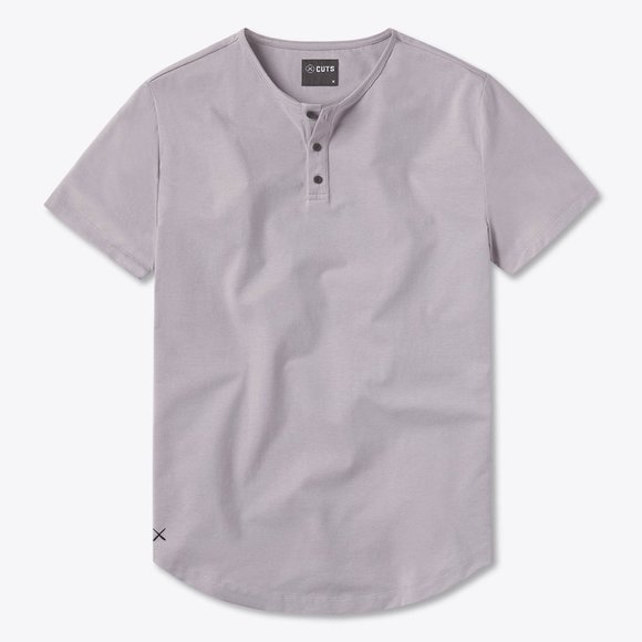Cuts - AO Henley Curve Tee